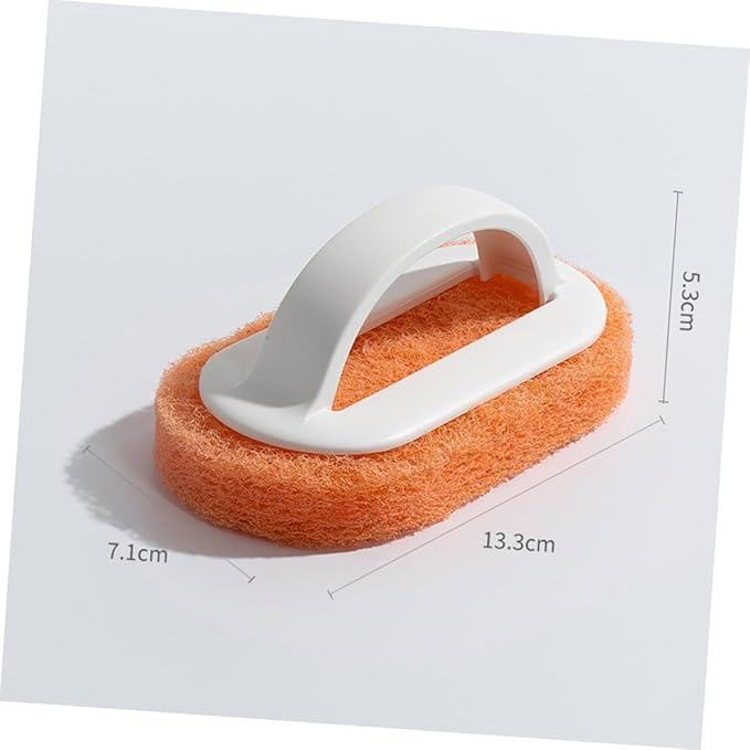 8pcs Bathtub Cleaner Brush Kitchen Accessory Soft Cleaning Pads Tile and Grout Cleaner Multi-Purpose Scrub Brush