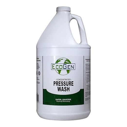Pressure Washer Cleaner Concentrate; Industrial Use, Multifunctional For Exterior Surfaces, Biodegradable, Safe For Skin, Safe For Plants, Pack of 4 Gallons