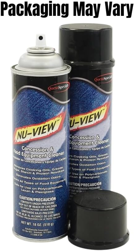 Nu-View Concession & Food Equipment Cleaner (1) - Packaging May Vary