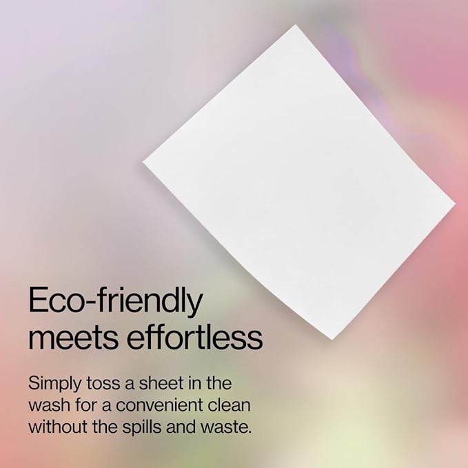 Laundry Detergent Sheets | Enzyme-Powered, Vegan, Paraben-Free | Luxury Scents | Plastic-Free, Eco-Friendly, Travel-Friendly Packaging (50 Loads - 1 Box, SMUDGE)
