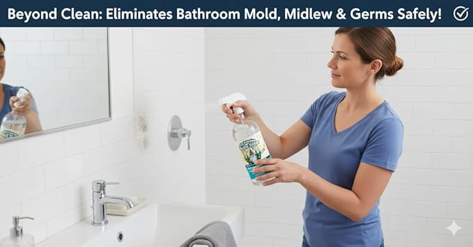 Multi-Purpose Cleaner – All Purpose Enzyme Based Cleaner & Natural Disinfectant Spray – Non-Toxic, Chemical-Free, Scent Free, Child & Pet Safe House Cleaner For People With Chemical Sensitivities
