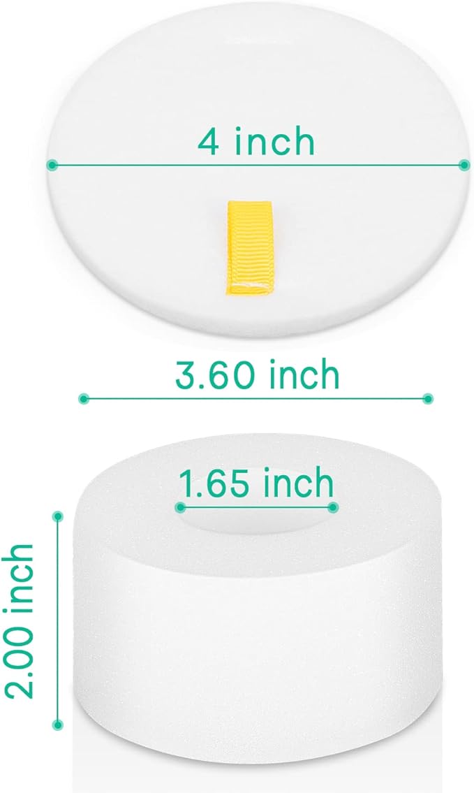 2Pack NV680 Foam & Felt Filters for Shark Rotator DuoClean Powered Lift Away Speed Upright Vacuum Cleaner NV680 NV681 NV682 NV683 NV800 NV800W NV801 NV801Q NV803 UV810, Replace Part # XFF680