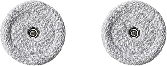 roborock 2 Pack Side Mop Cloths Saros 10 Robot Vacuum Cleaner, Mop Pad Replacement Accessories