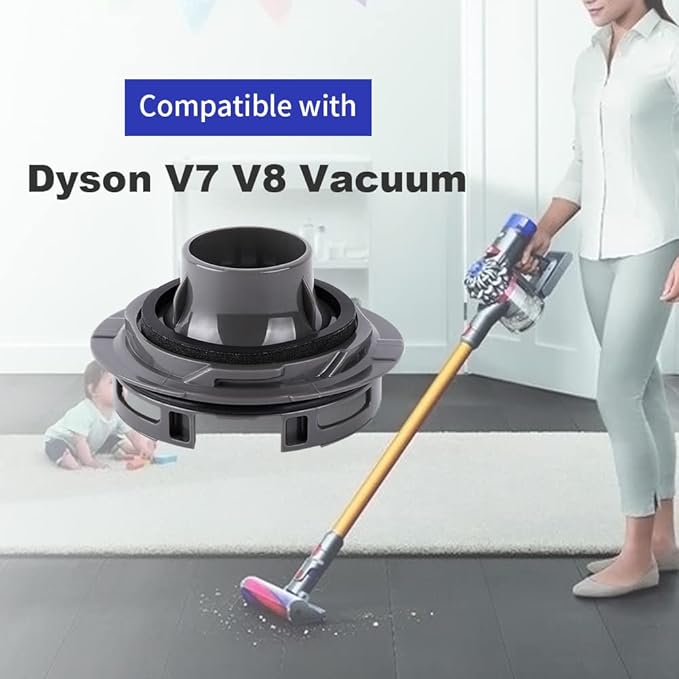 Motor Rear Cover Replacement Compatible with Dyson V8 V7 Motorhead Car+Boat Trigger Cord-Free Animal Cordless Stick Vacuum Cleaners, Upgrade Your Vacuums, Part t030811