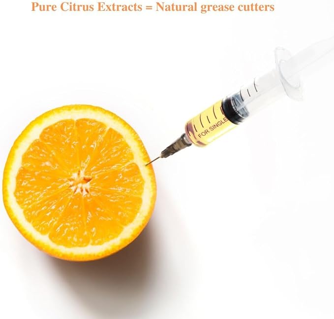 Hygea Natural Citrus Sparkle Chemical-Free Heavy Duty Degreaser & All Purpose Cleaner - Pure Citrus Extracts & Natural D-limonene - Removes Grease, Dirt & Grime (3 Pack of 24 Ounce Spray)