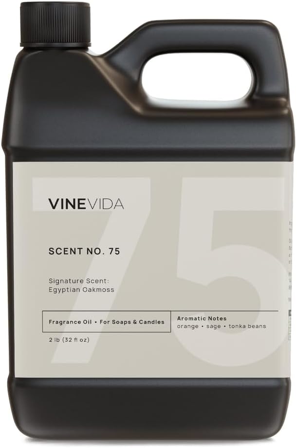VINEVIDA [32oz] Scent No.75 Fragrance Oil for Candle Making and Soap Making - Premium Candle Scents for Soy Candles