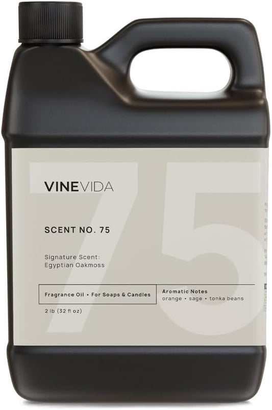 VINEVIDA [32oz] Scent No.75 Fragrance Oil for Candle Making and Soap Making - Premium Candle Scents for Soy Candles