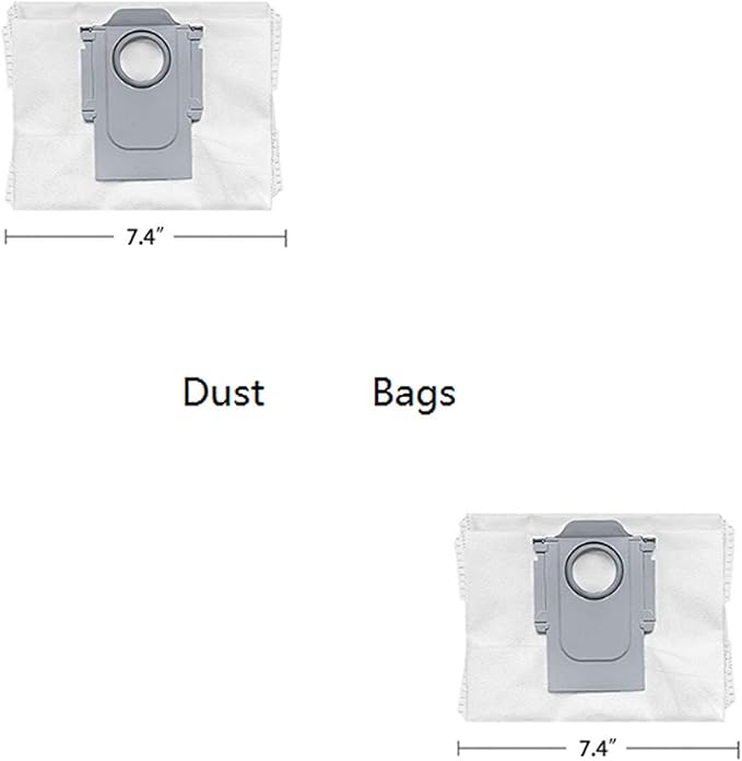 Accessories Kit for Roborock S8 Series: Replacement Parts Compatible with Roborock S8 S8 + (S8 Plus) S8 Pro Ultra Robot Vacuum Cleane, Main Brushes Side Brushes Filters Mop Pads Dust Bags