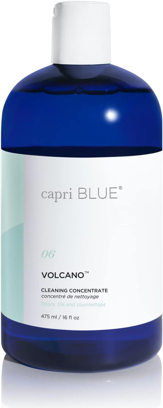 Capri Blue Volcano Cleaning Concentrate - Multi Purpose Cleaner - Cleaning Products Safe for Floors, Tile, Countertops & More - Vegan & Cruelty Free - Non-toxic Cleaning Supplies (16 fl oz)