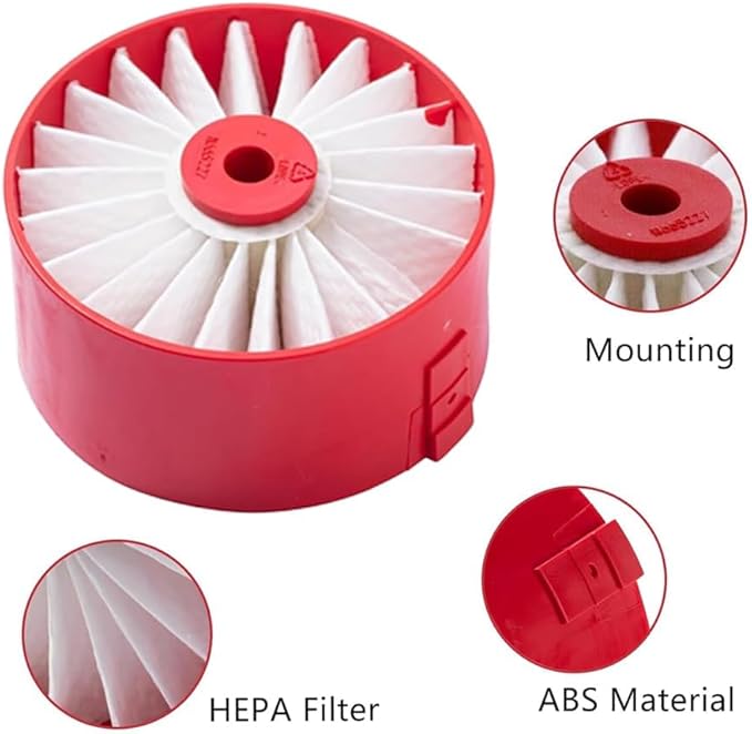 2 Pack N858184 HEPA Filters Replacement for Craftsman V20 Cordless Stick Vacuum CMCVS001D1, for Black Decker BSVF1 BSV2020 BSV2020G BSV2020P Vacuum Cleaner