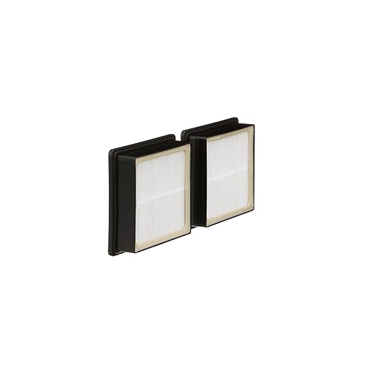 ProTeam 107315 HEPA Replacement Filter Twin Pack, HEPA Media Vacuum Filter , White
