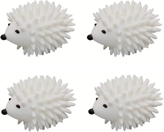 Laundry Dryer Balls - 4 Pack Premium Reusable Dryer Balls Replace Laundry Drying Natural Fabric Softener (White)