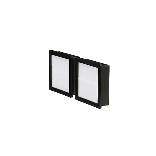 ProTeam 107315 HEPA Replacement Filter Twin Pack, HEPA Media Vacuum Filter , White