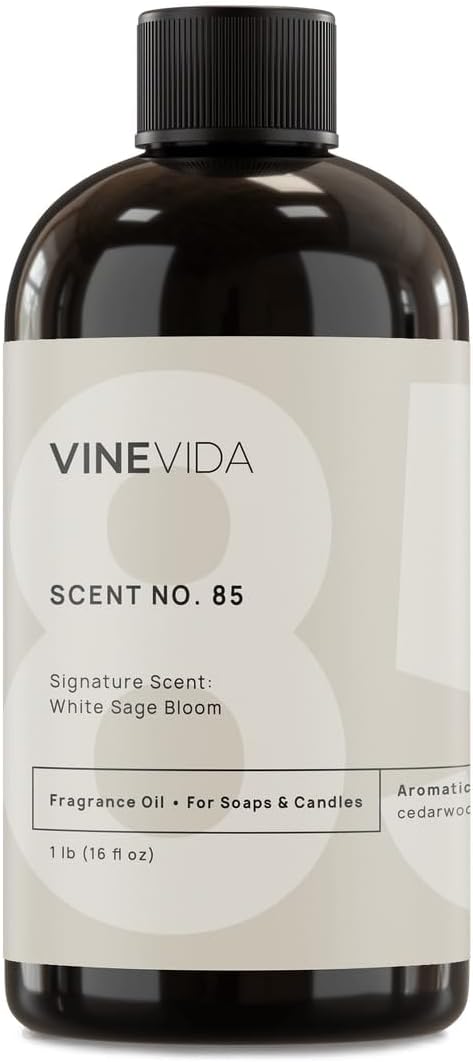 VINEVIDA [16oz] Scent No.85 Fragrance Oil for Candle Making and Soap Making - Premium Candle Scents for Soy Candles