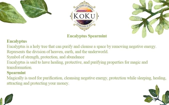 Eucalyptus Spearmint Air Freshener - Room Spray - Odor Eliminator - Deodorizer - Car Air Freshener - Home Spray - Linen Spray - Fabric Refresher - Non-Toxic - Alcohol Free - Made in USA (8 Oz)