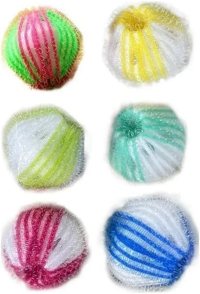 5 Pcs Hair Catcher Laundry Balls for Pet Hair, Reusable Hair Remover, Washing Machine Hair Laundry Ball Dryer for Clothing Dog Cat Pet Hair Remover for Lint Remover Washing Balls Household Supplies