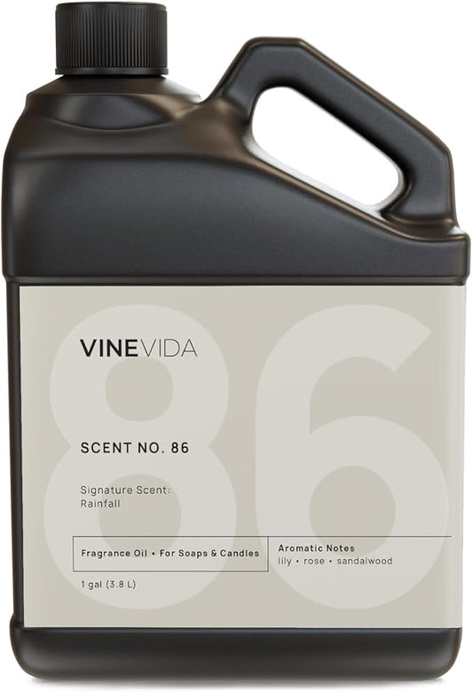 VINEVIDA [128oz] Scent No.86 Fragrance Oil - Natural Candle Scents for Candle & Soap Making - Made in USA