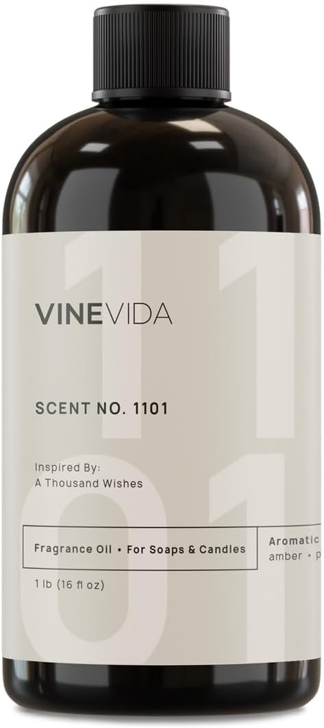 VINEVIDA [16oz] A Thousand Wishes Fragrance Oil for Candle Making Scents for Soap Making, Perfume Oils, Soy Candles, Home Scents Oil Diffusers, Bath Scent Bomb Oils, Linen Spray,Lotions, Car Freshies