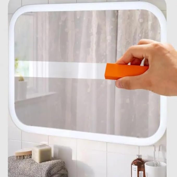 Upgraded Limescale Remover Pad – Fast-Acting Hard Water & Mineral Deposit Cleaning Block for Glass, Tile, Faucets, Cookware & Stainless Steelc