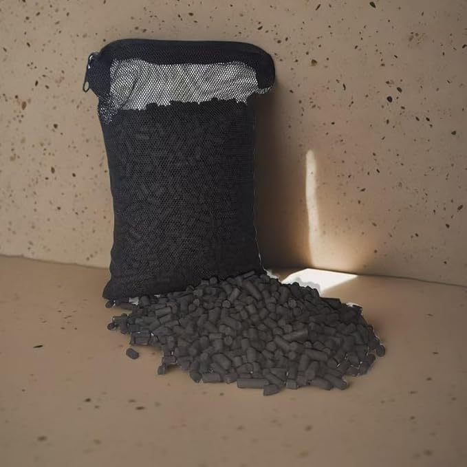 Activated Charcoal Exhaust Vent Filter & Sewer Vent Refill – Universal for 6" Exhaust Pipes