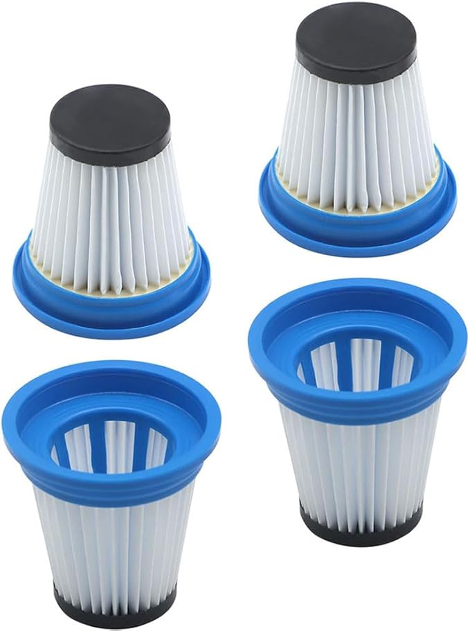 4 Pcs 520280 HEPA Replacement Filter for Kenmore Stratus 24V 2-In-1 Cordless Stick Vac DS1030 and fit for Kenmore 16V Cordless Lightweight Vacuum DS1020, Reusable & Washable Vacuum Filters Replacement