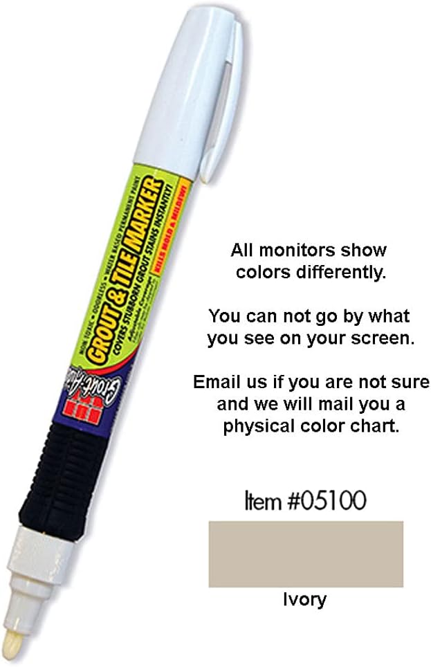 SKM Industries Grout Aide Grout and Tile Marker (Ivory)