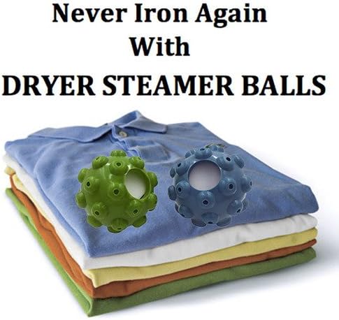 Dryer Steamer Balls Alternative To Excessive Ironing And Expensive Dryer Sheets- Set Of 2