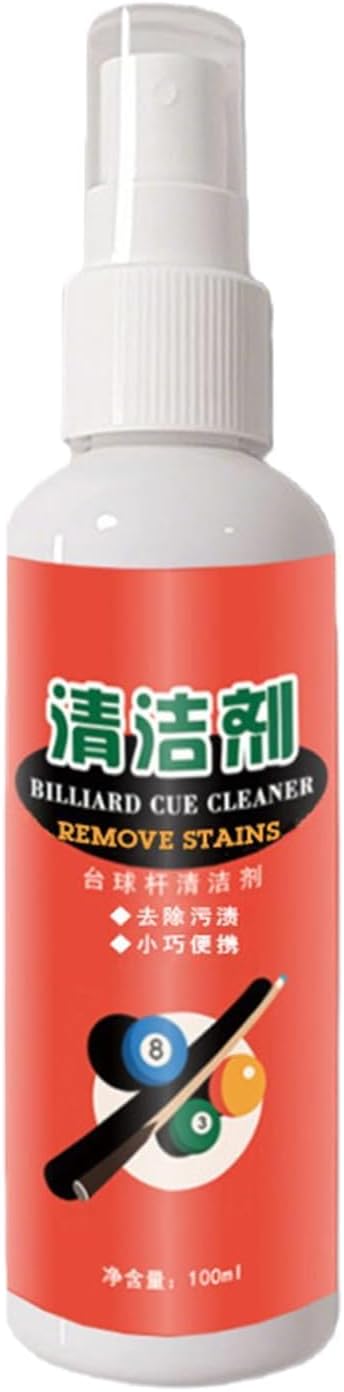 Pool Cue Cleaner | 100ml Deep Scratch Remover - Portable Pool Cue Cleaner for Billiards | for Players Enthusiasts Beginners Home Club Daily Travel Party