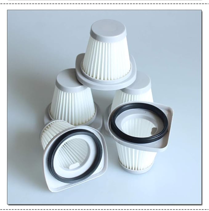 Acxico 2Pcs Vacuum Cleaner Hepa Filter Replacement Accessory for Midea Sc861 Sc861A