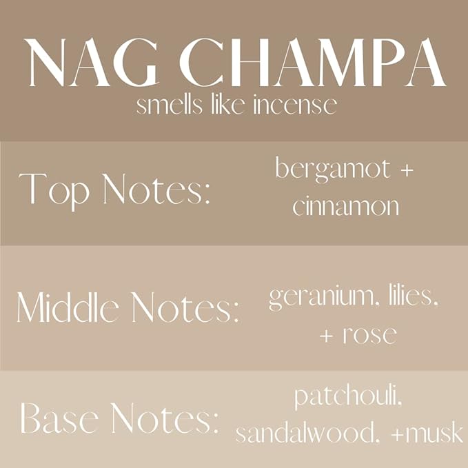 River Birch Nag Champa Scented Linen and Room Spray | Home Fragrance | 4 oz Glass Amber Bottle | Luxury Signature Scent Incense | Handmade in Texas