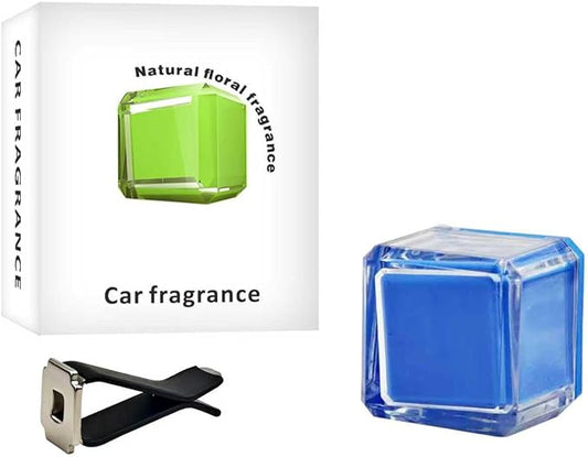 CYTITZHEN Car Air Freshener Vent Clip with Replaceable Scent Pods - Natural Essential Oil Fragrance, Long Lasting Odor Eliminator & Neutralizer for Cars, SUVs, Trucks (Ocean Breeze)
