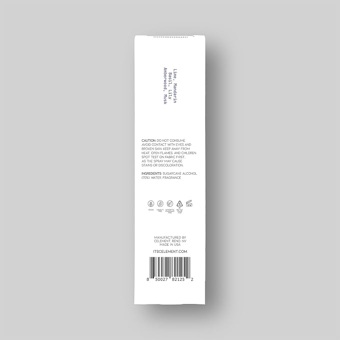 In Your Glow Fabric & Room Mist Spray– Long-Lasting Clean Scent, Unisex Luxury Fragrance & Odor Eliminator, 100ml- D001 LIME BASIL