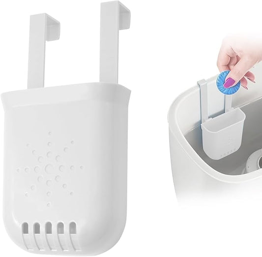 Adjustable Toilet Tank Tablet Holder – Controlled Release Bleach Tablets Dispenser for Toilet Tank, Large Capacity ABS Toilets Tanks Cleaner Tablets Container, Fits Most Water Tanks