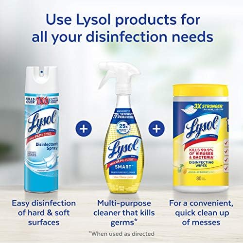 Lysol SMART Multi-Purpose Cleaner, Citrus Breeze Starter Kit, 0.195 Fl Oz