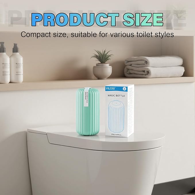 Crazy Clean Toilet Cleaner for bathroom: 3Pcs Toilets Cleaners Pro for Toilet Bowl, Drop-in Tank Cleaning, Eco-Friendly, Powerful Stain & Odor Removal, Safe for All Toilets, Home & Travel