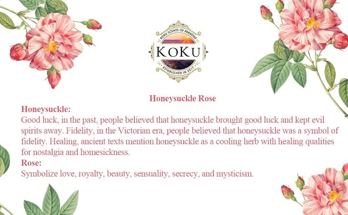 Honeysuckle Rose Air Freshener - Room Spray - Odor Eliminator - Deodorizer - Car Air Freshener - Home Spray - Linen Spray - Fabric Refresher - Non-Toxic - Alcohol Free - Made in USA (8 Oz)
