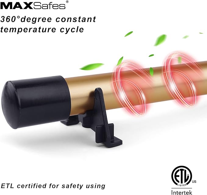 Gun Safe Dehumidifier Rod, Dry Rod - Easy Installation Plug-in Electric Dehumidifier Eliminates Moisture for Gun Safes & Cabinets, ETL Approved, 24in