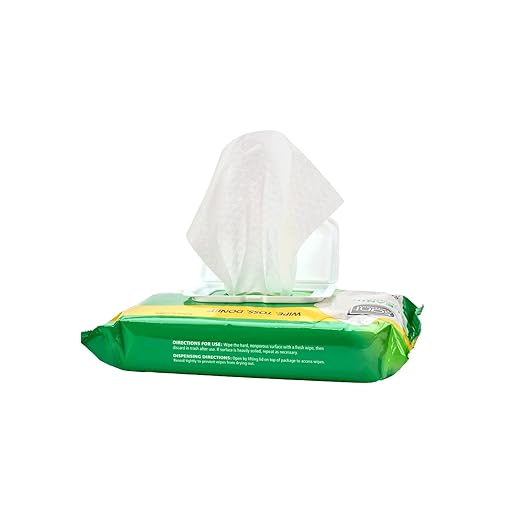 PDI Sani-Professional Cleaning Wipe, Multi-Surface, Fresh Scent, Non - Streak, For Kitchen, Restaurant Tables, Glass, Treated Wood, 90 Count, Pack of 12 (1080 Total Wipes)