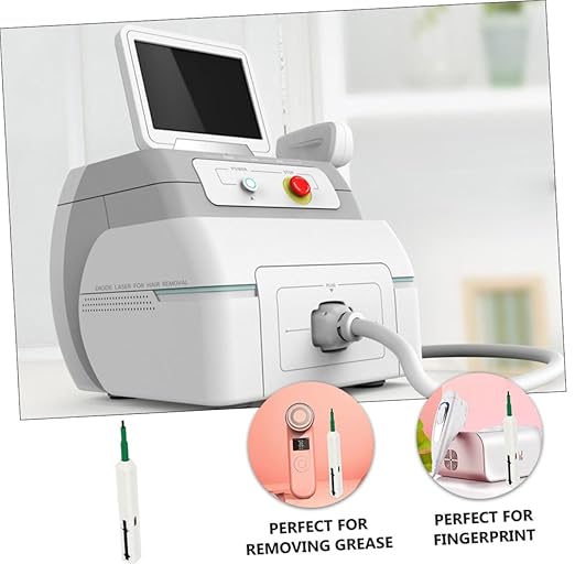 Veemoon Fiber Optic Connector Cleaning Fiber Cleaner Pen Fiber Optic Cleaner Equipment Fiber Cleaning Pen Fiber Optic Wire Cleaner Sc Special Style, 17.5x1.8cm, White, AR123380W81RORXI