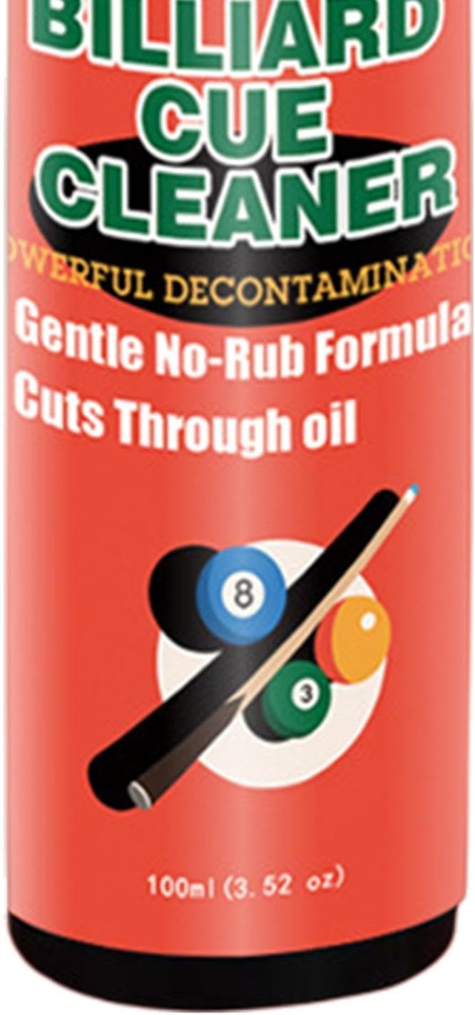 Pool Cue Cleaner | 100ml Deep Scratch Remover - Portable Pool Cue Cleaner for Billiards | for Players Enthusiasts Beginners Home Club Daily Travel Party