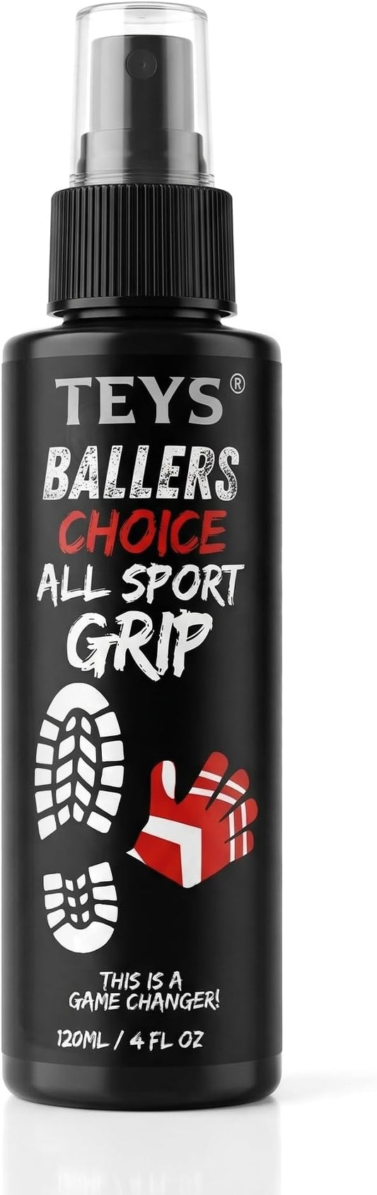 Ballers Choice Grip Restore & Cleaner – Best Grip for Basketball, Golf, Football, Volleyball, and Baseball Grip Spray – Restores Shoe & Grip Traction, Restores Control & Consistency