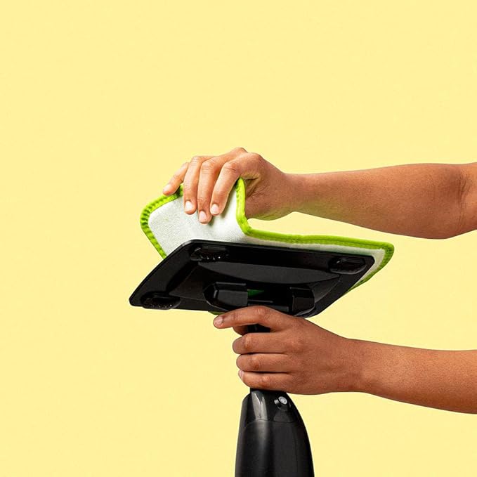 GoodHands - The GoodMop Starter Kit - Trigger Spray Mop with 2 Microfiber Pads and 2 Lemon Drops Scented Floor Cleaner Tablets (Includes 2 Floor Cleaner Refills)