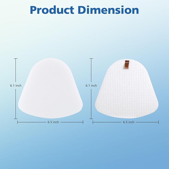 4 Foam & Felt Filters Kit for Shark Vacuum Navigator Lift Away Filter Replacement ZU503AMZ, NV350, NV351, NV352, NV355, NV356E, NV360, NV370, NV391, UV440, UV490, UV500, UV540, UV550, CU500
