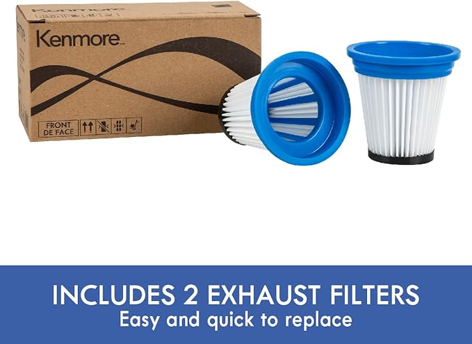 Kenmore 520280 HEPA Replacement Filter for Cordless Stick Vacuum DS1030, DS1020