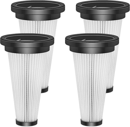 VBS-01 And A27 Hepa Filter Replacement Compatible with Vicease a27&Vacusion VBS-01&MBYULO EHBR-A001-V01-US-1 For NADALY N16 Cordless Vacuum Cleaner-4PACK