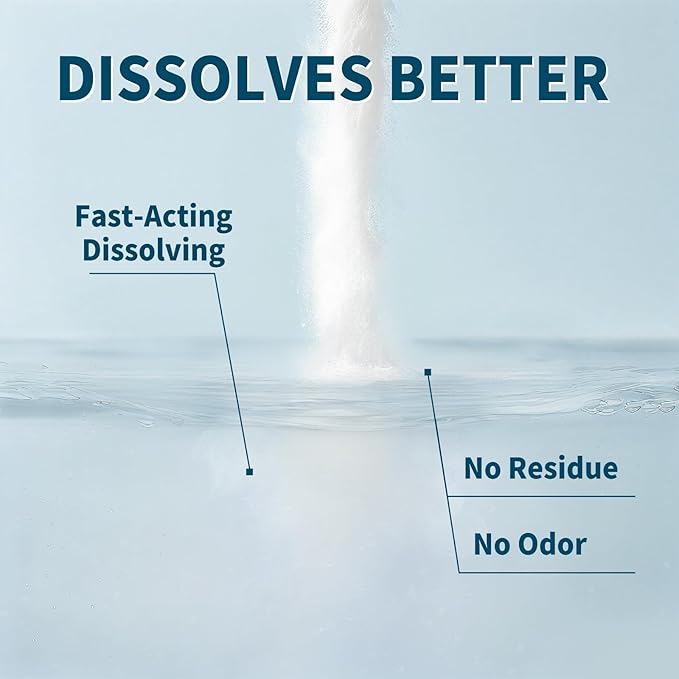Multi-Purpose Descaler and Cleaner Powder (60-Uses) for Ice Maker Machine, Kettle, Tumbler, Bottles, Coffee Machine, Faucets, Shower Head, Limescale and Build-Up Remover, 20*0.35 oz (3 Packs)