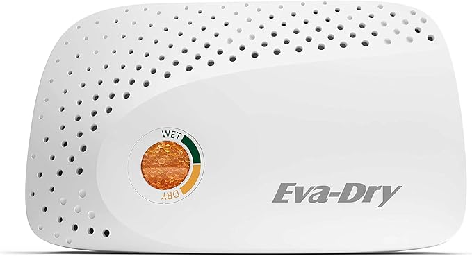 Eva-Dry E-250 Renewable Mini Dehumidifier: Compact Moisture Absorber for Small Spaces - Reusable Silica Gel Technology, No Electricity Required to Dehumidify