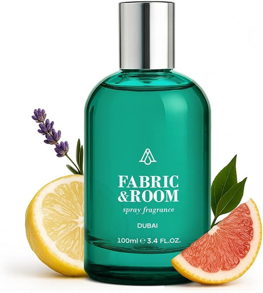 AromaPlan All Natural Room Spray (Dubai) Non Toxic & Long Lasting, Concentrated 5-Star Hotel Spray, Odor Eliminator- Home, Room, Bed, Couch, Pillow, Fabric-Dubai Air Freshener Spray(100 ml)