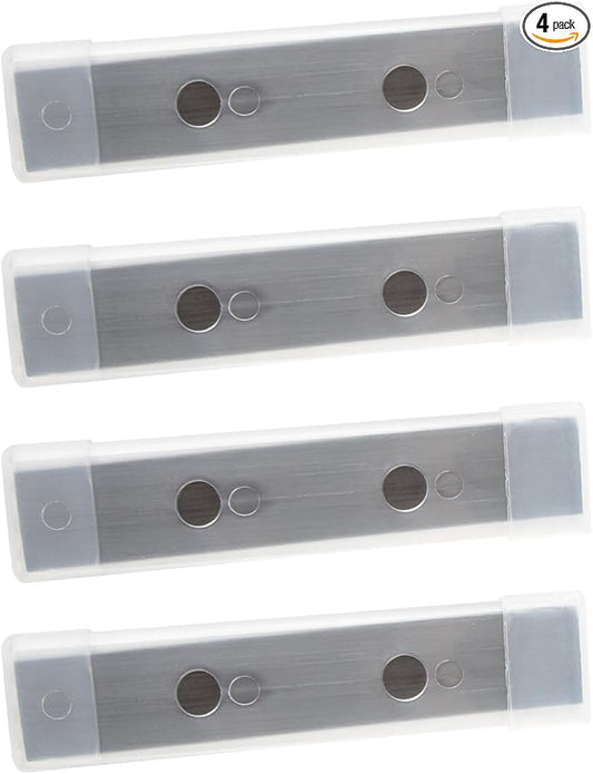 4pcs Magnetic Toilet Cleaner - 4.06 x 0.98 Inch Long-Lasting Toilet Tank Magnets for Easy Bathroom Cleaning