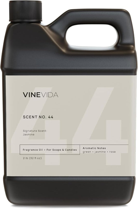 VINEVIDA [32oz] Jasmine Fragrance Oil for Candle Making and Soap Making - Premium Candle Scents for Soy Candles